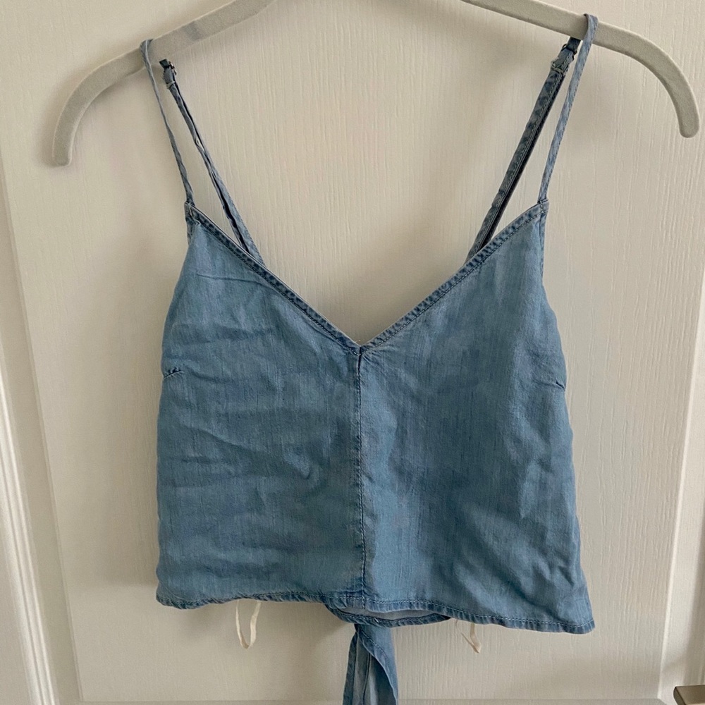 Denim Crop Top
